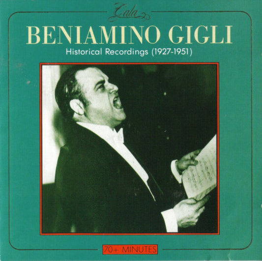 Beniamino Gigli : Historical Recordings 1927-1951 (CD, Comp)