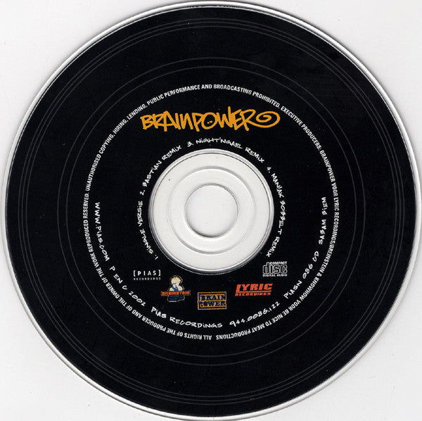 Brainpower : Dansplaat Remix EP (CD, EP, Maxi)