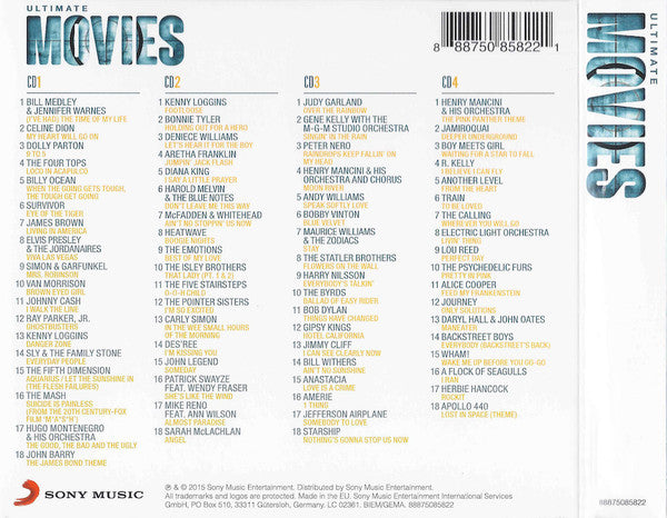 Various : Ultimate Movies (4xCD, Comp)