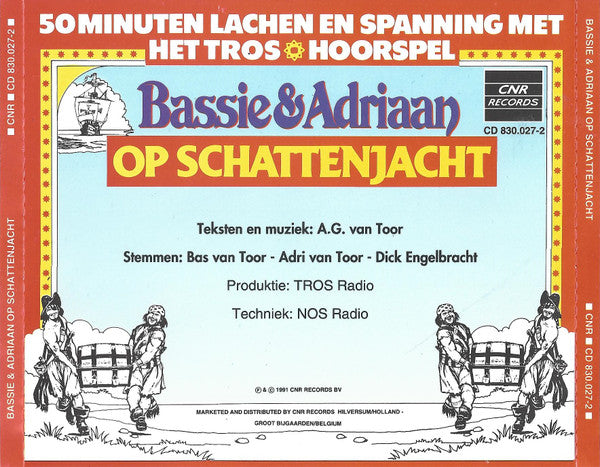 Bassie & Adriaan : Op Schattenjacht (CD, Album)