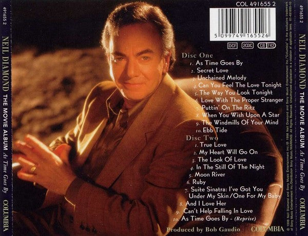 Neil Diamond : The Movie Album (As Time Goes By) (2xCD, Album)