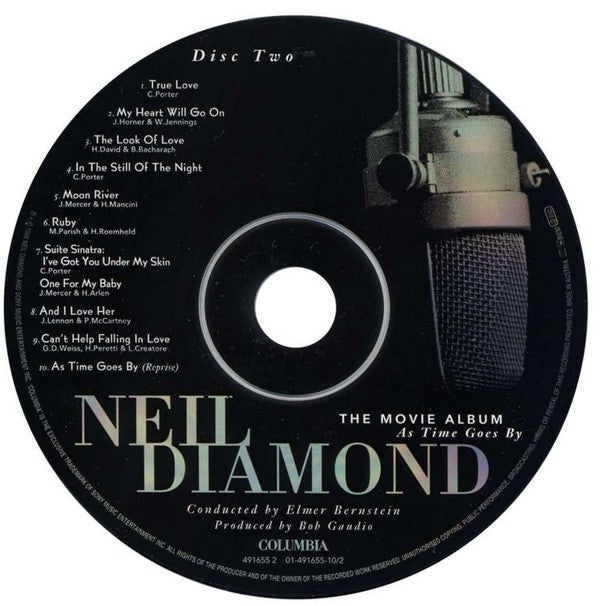 Neil Diamond : The Movie Album (As Time Goes By) (2xCD, Album)