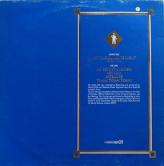 Depeche Mode : Get The Balance Right And Live Tracks (12", Single)