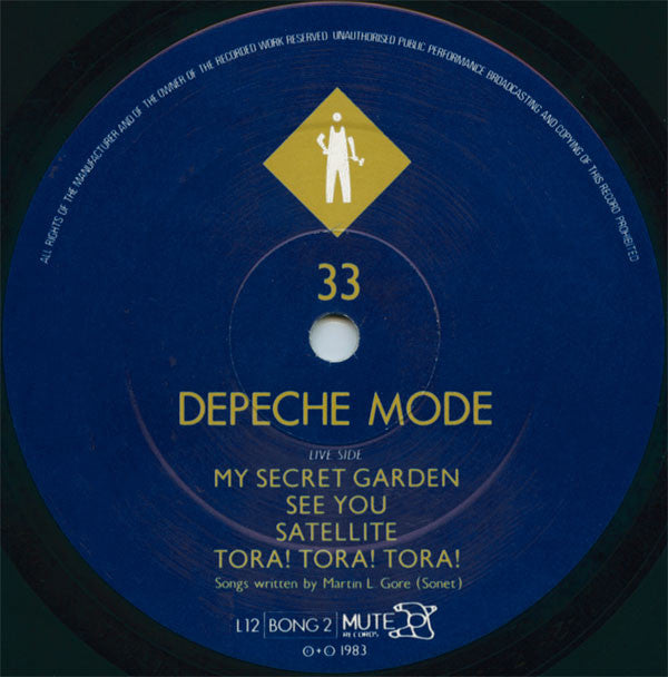 Depeche Mode : Get The Balance Right And Live Tracks (12", Single)