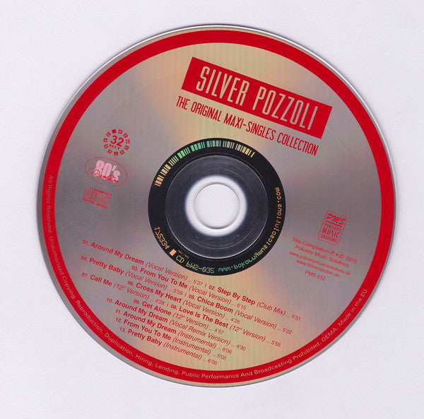 Silvio Pozzoli : The Original Maxi-Singles Collection (CD, Comp, RM)