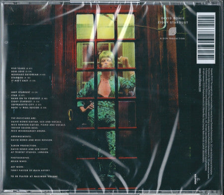 David Bowie : The Rise And Fall Of Ziggy Stardust And The Spiders From Mars (CD, Album, RE, RM)