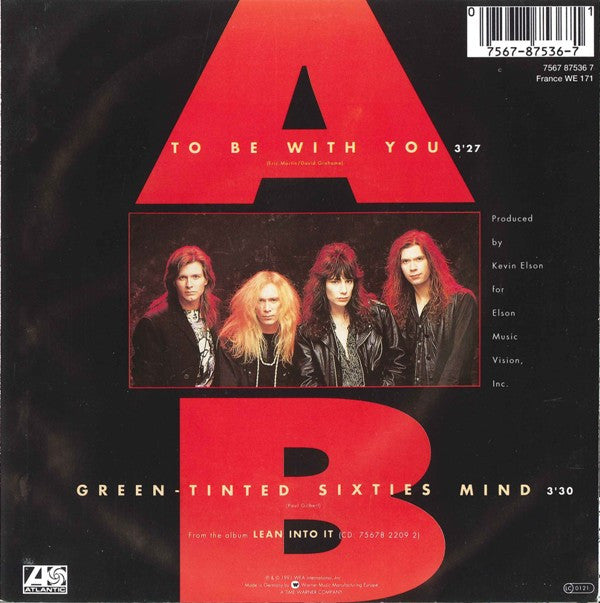 Mr. Big : To Be With You (7", Single)