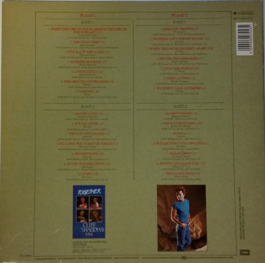 Cliff Richard : My Favourite Love Songs (2xLP, Comp)
