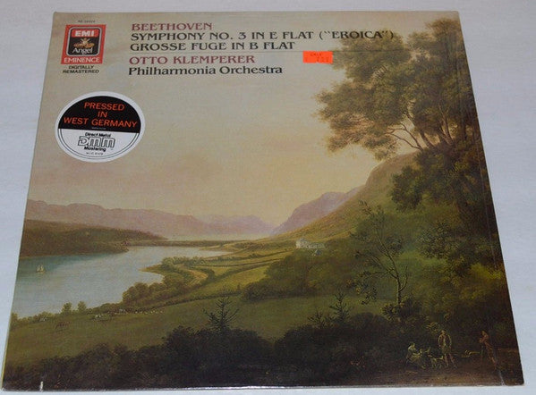 Ludwig Van Beethoven, Philharmonia Orchestra, Otto Klemperer : Symphony No. 3 "Eroica" / Grosse Fuge In B Flat (LP, Comp, Dig)