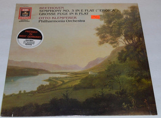 Ludwig Van Beethoven, Philharmonia Orchestra, Otto Klemperer : Symphony No. 3 "Eroica" / Grosse Fuge In B Flat (LP, Comp, Dig)
