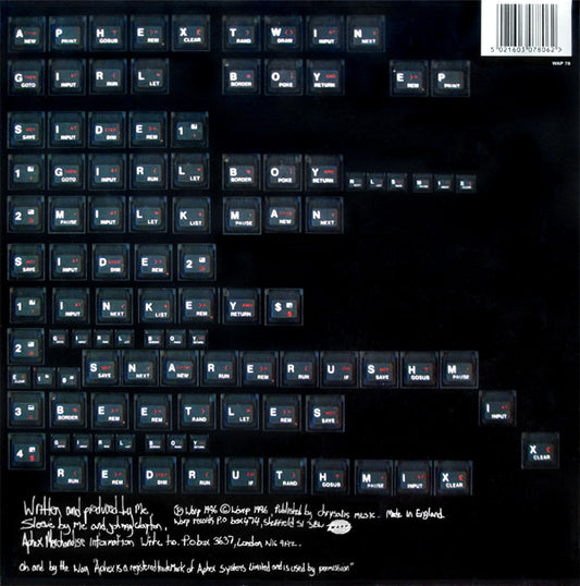 Aphex Twin : "Girl/Boy" E.P. (12", EP)