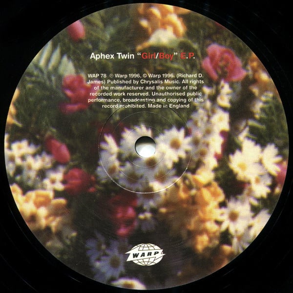 Aphex Twin : "Girl/Boy" E.P. (12", EP)