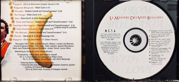 Le Mystère Des Voix Bulgares : From Bulgaria With Love (CD, Album)