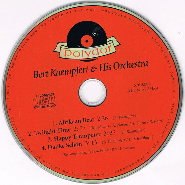 Bert Kaempfert & His Orchestra : Afrikaan Beat (CD, Single)