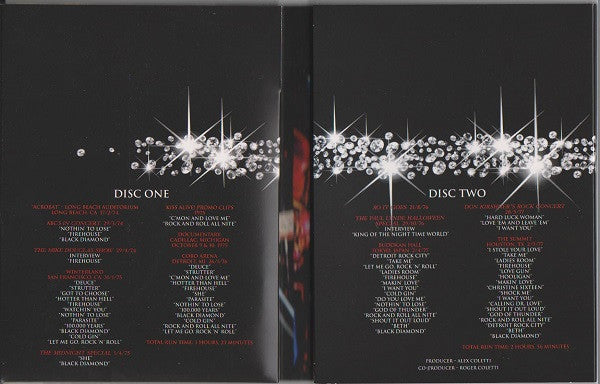Kiss : Kissology: The Ultimate Kiss Collection Vol. 1 1974-1977 (2xDVD-V, Multichannel, NTSC + DVD-V, NTSC, Bon)