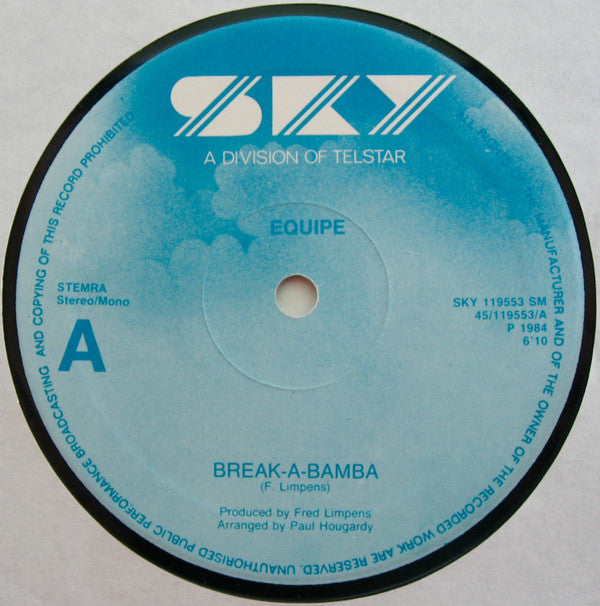 Équip : Break-A-Bamba (12", Maxi)