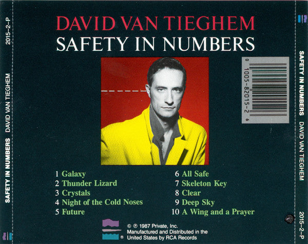 David Van Tieghem : Safety In Numbers (CD, Album)