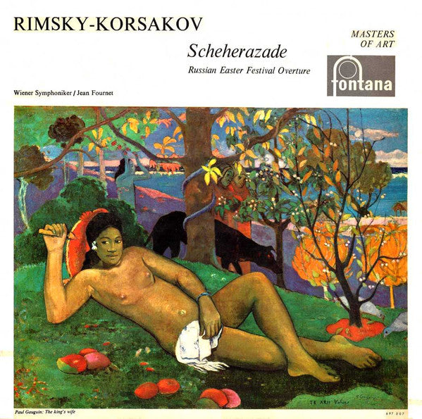 Nikolai Rimsky-Korsakov, Wiener Symphoniker, Jean Fournet : Scheherazade / Russian Easter Festival Overture (LP, Mono)