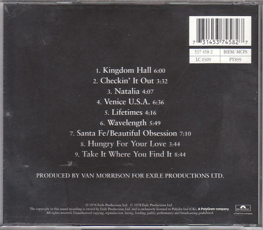 Van Morrison : Wavelength (CD, Album, RE, RM)