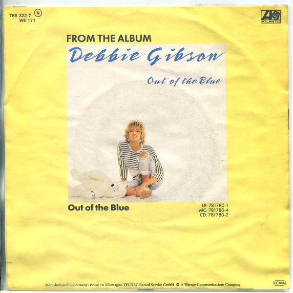 Debbie Gibson : Only In My Dreams (7", Single, RE)