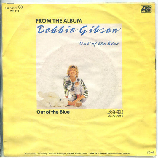 Debbie Gibson : Only In My Dreams (7", Single, RE)
