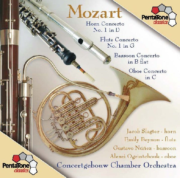 Wolfgang Amadeus Mozart - Concertgebouw Chamber Orchestra : Wind Concertos (SACD, Hybrid, Multichannel, Album)