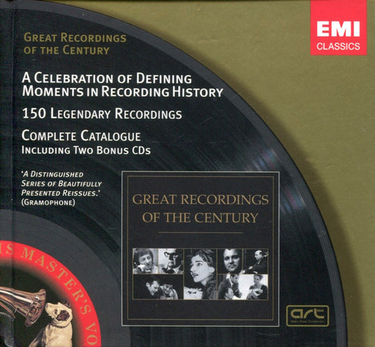 Various : A Celebration Of Defining Moments In Recording History (150 Legendary Recordings - Complete Catalogue Including Two Bonus CDs) (2xCD, Comp, RM)