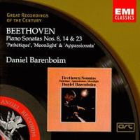 Ludwig van Beethoven, Daniel Barenboim : Beethoven Sonatas: Pathétique * Appassionata * Moonlight (CD)