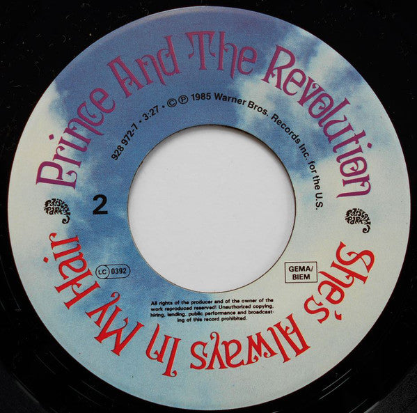Prince And The Revolution : Raspberry Beret (7", Single)