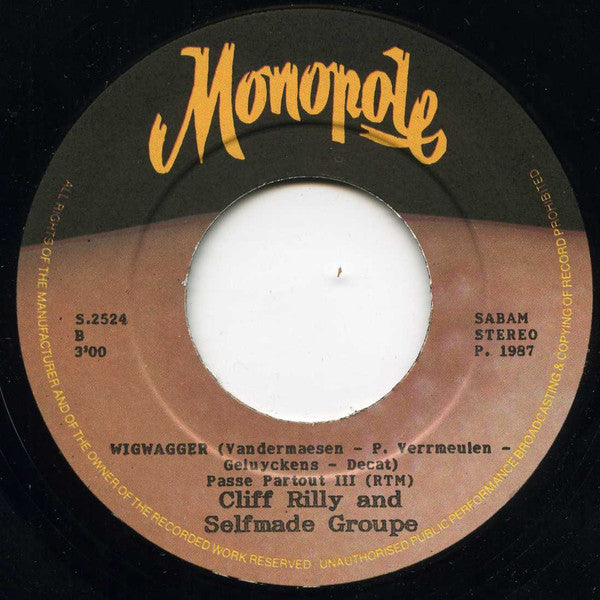 Cliff Rilly & Selfmade Group : Als Ik Naar Je Kijk  (7", Single)