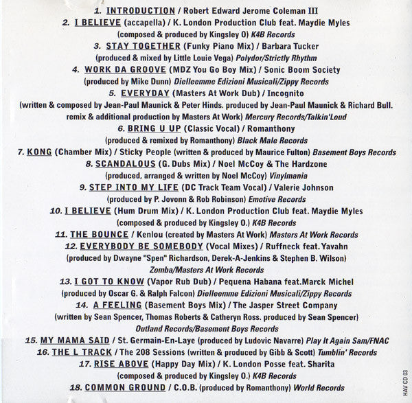 Various : Upstairs At Club Havana Volume 3 (CD, Comp, Mixed)