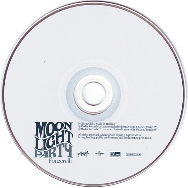 Fonzerelli : Moonlight Party (CD, Single)