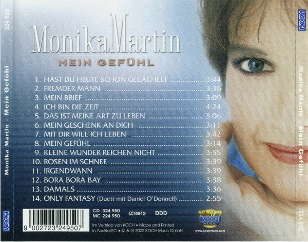 Monika Martin : Mein Gefühl (CD, Album)