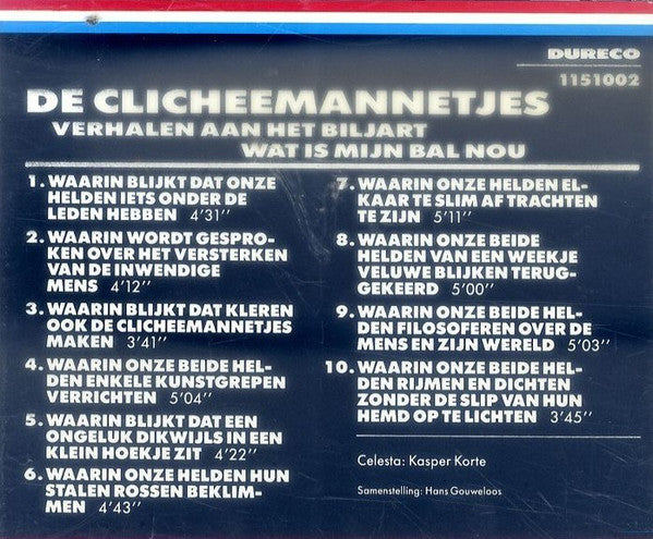 De Clicheemannetjes : Verhalen Aan Het Biljart - Wat Is Mijn Bal Nou (CD)