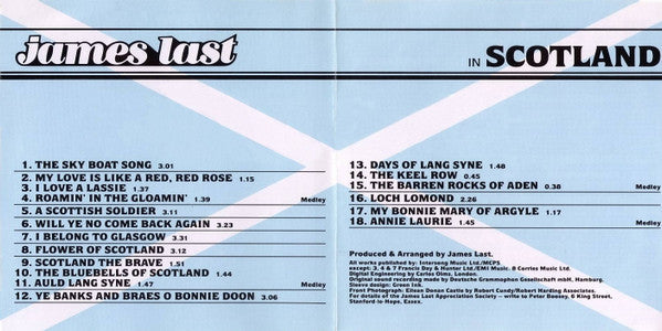 James Last : James Last In Scotland (CD, Album, RP)