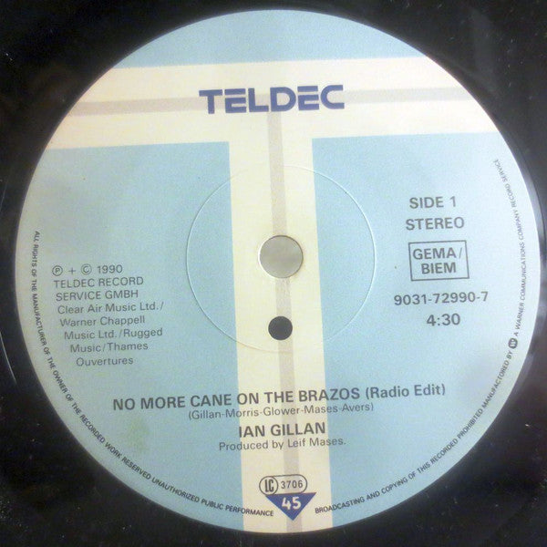 Ian Gillan : No More Cane... (7", Single)
