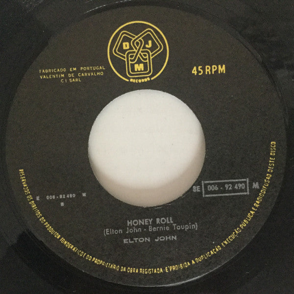 Elton John : Friends (7", Single, Mono)