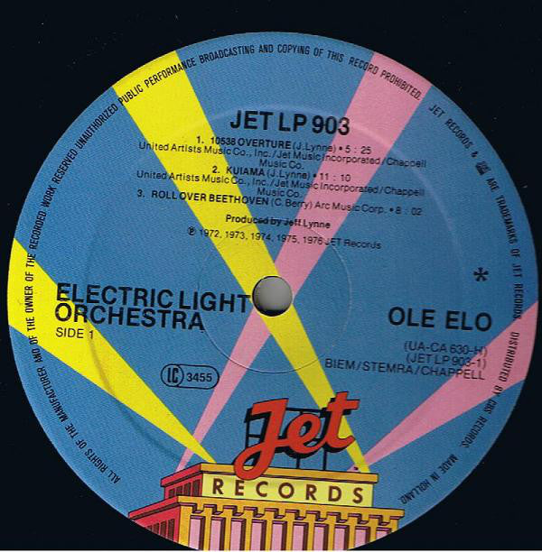 Electric Light Orchestra : Olé ELO (LP, Comp, RE)