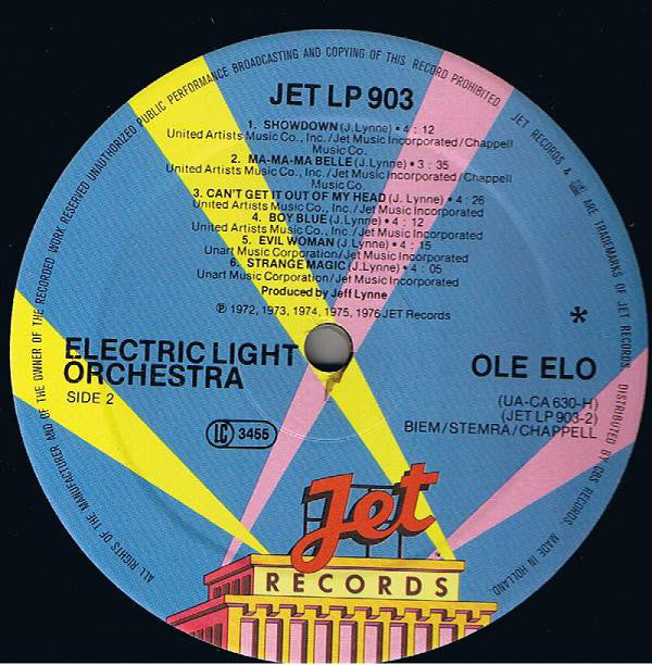 Electric Light Orchestra : Olé ELO (LP, Comp, RE)