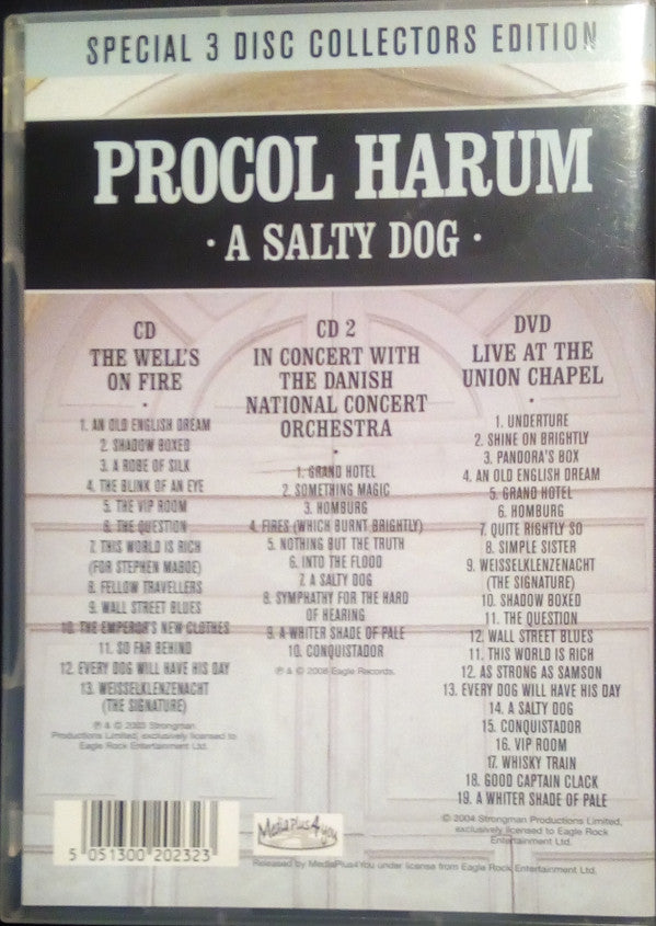 Procol Harum : A Salty Dog (2xCD, Album + DVD-V, PAL, dts + Comp)