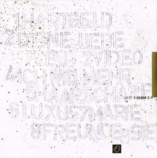 Herbert Grönemeyer : Luxus (CD, Album, RP)