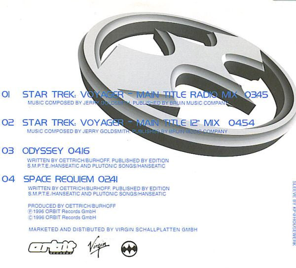 Le Voyage : Star Trek: Voyager - Main Title (CD, Maxi)