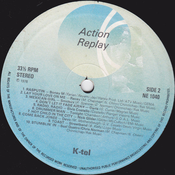 Various : Action Replay (LP, Comp, Orl)