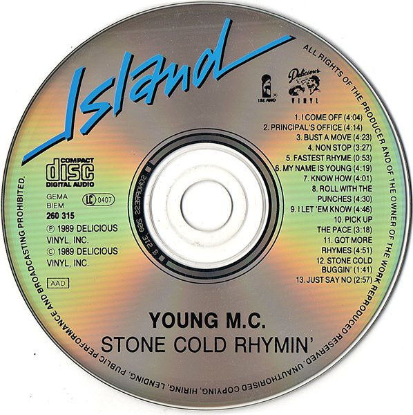 Young MC : Stone Cold Rhymin' (CD, Album)