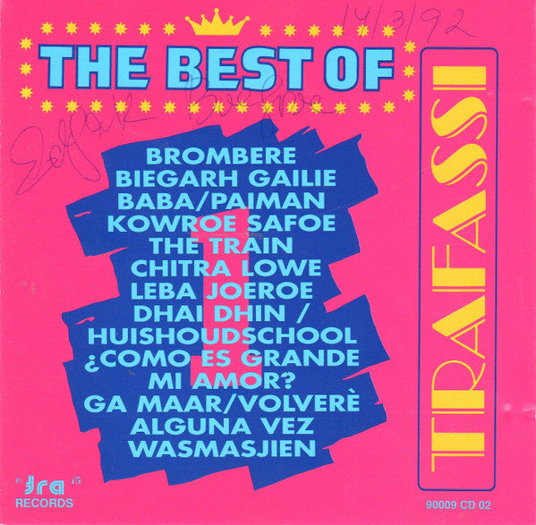 Trafassi : The Best Of Trafassi (CD, Album, Comp)