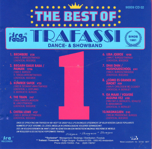 Trafassi : The Best Of Trafassi (CD, Album, Comp)