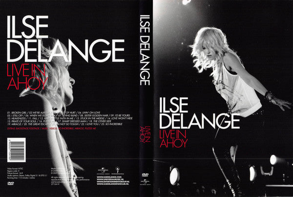 Ilse DeLange : Live In Ahoy (DVD, Multichannel, NTSC, Reg)
