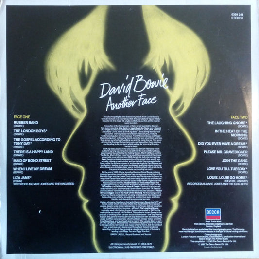 David Bowie : Another Face (LP, Comp)