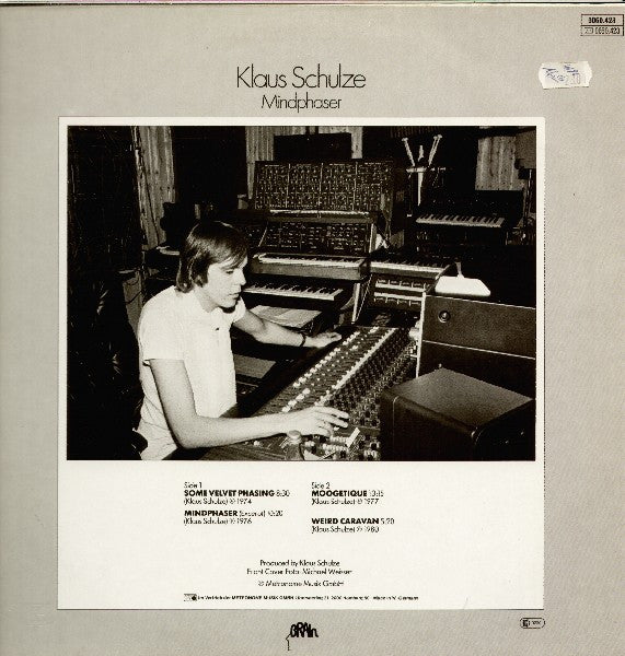 Klaus Schulze : Mindphaser (LP, Comp)