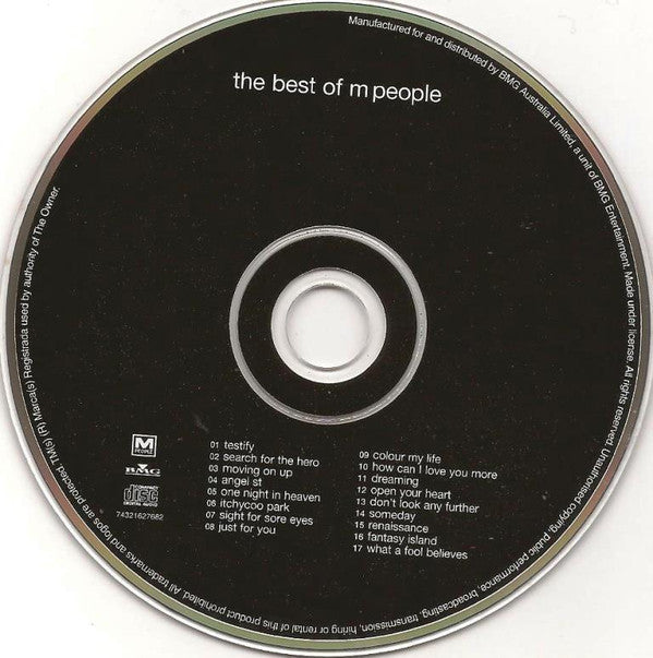 M People : The Best Of M People (2xCD, Comp, Enh, Ltd)